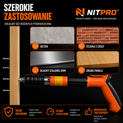 Nitpro - Uniwersalny pistolet montażowy